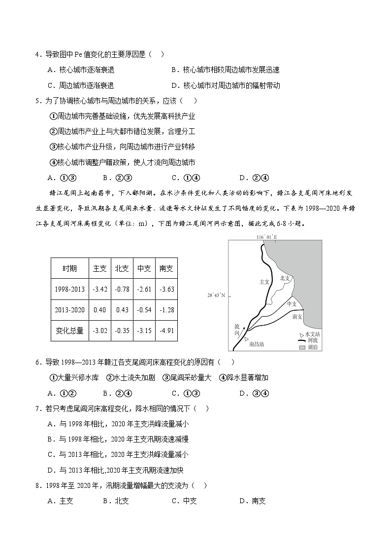 2024年高考地理考前信息必研卷02（福建专用）（Word版附解析）03