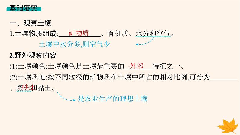 备战2025届高考地理一轮总复习第1篇自然地理第6章自然环境的整体性和差异性第1讲课时2土壤课件第4页