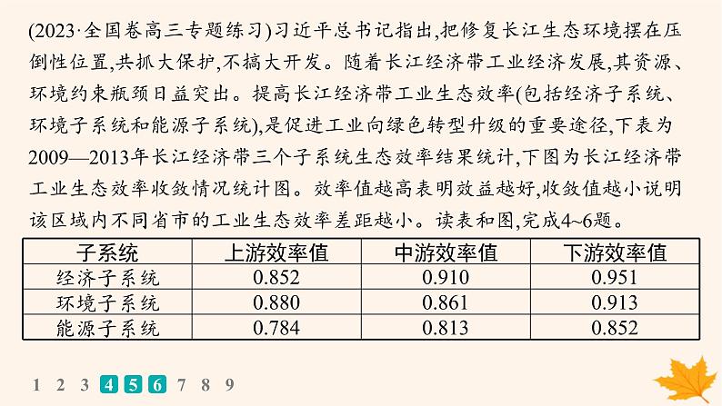 备战2025届高考地理一轮总复习第3篇区域发展第15章城市产业与区域发展课时规范练53地区产业结构变化课件04