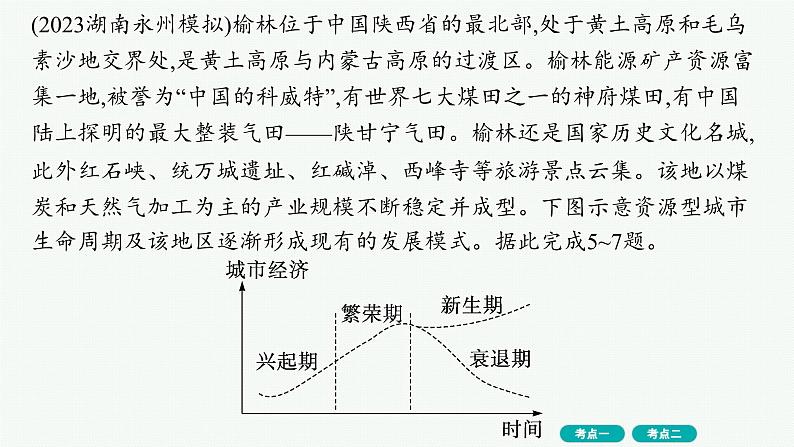 第11单元 不同类型区域的发展 第2节 资源枯竭地区和产业结构转型地区的发展 2025年高考地理一轮总复习课件+习题鲁教版（新高考新教材）07