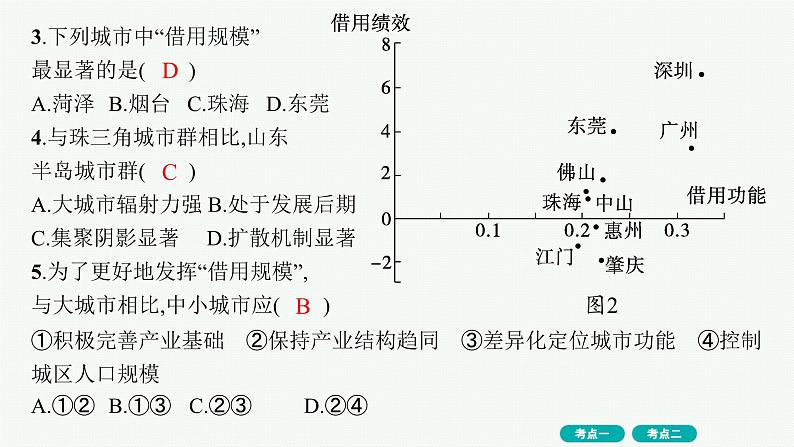 第12单元 区域联系与区域发展 第1节 大都市辐射和产业转移对区域发展的影响 2025年高考地理一轮总复习课件+习题鲁教版（新高考新教材）06