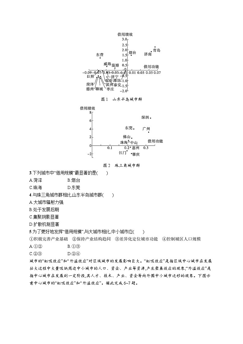 考点规范练34大都市辐射和产业转移对区域发展的影响第2页
