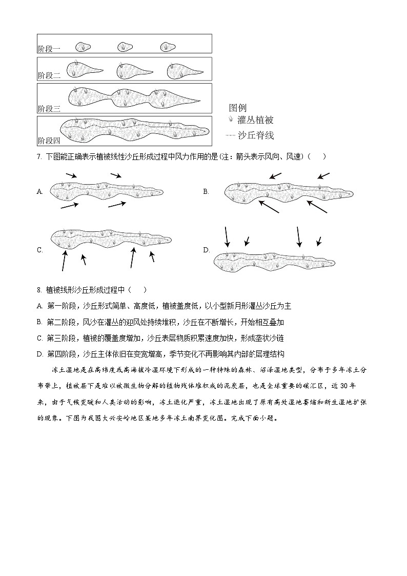 2024届福建省高考三模地理试题（原卷版+解析版）03