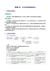 专题08  内力作用与地表形态（精品讲义）-备战高考地理一轮复习全考点精讲练（浙江专用）