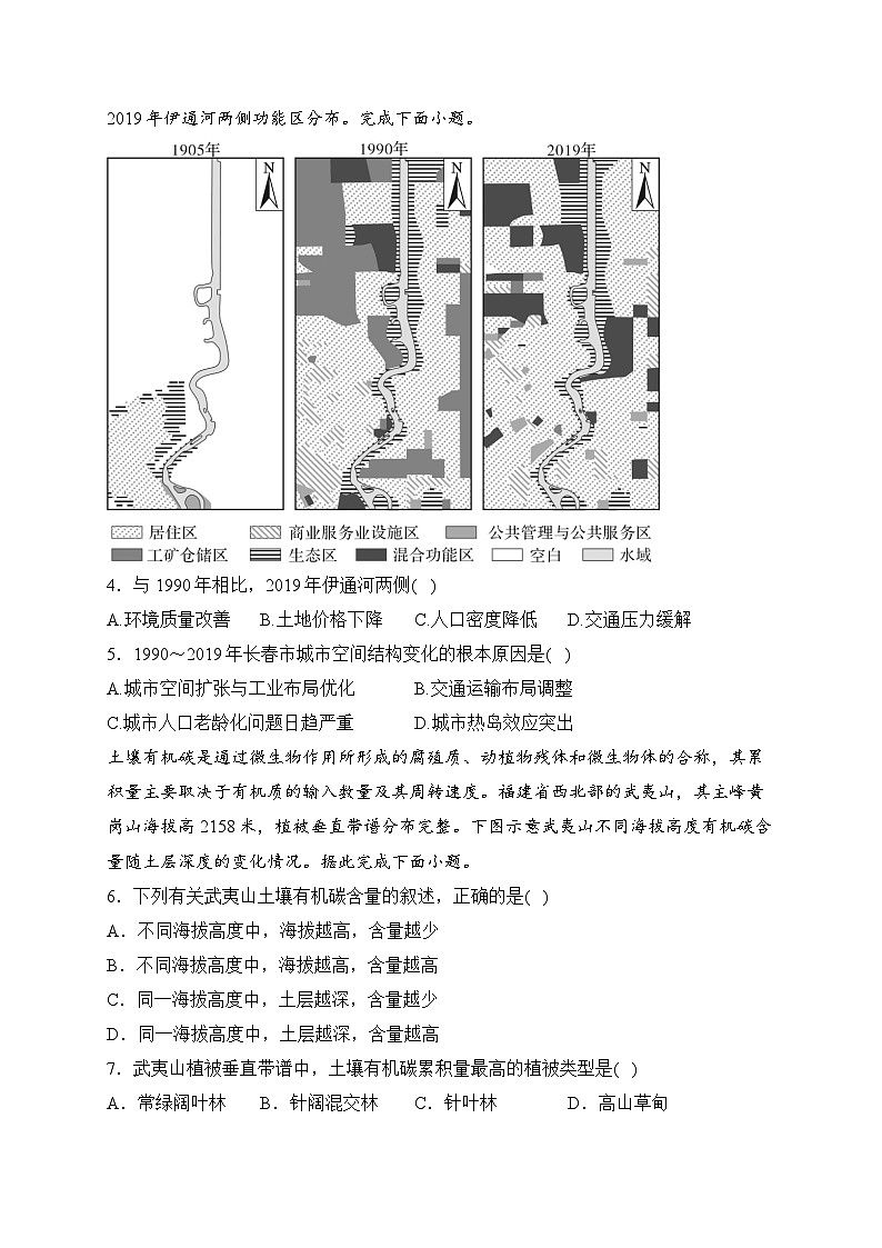 2024届新高考地理精英模拟卷【福建版】第2页