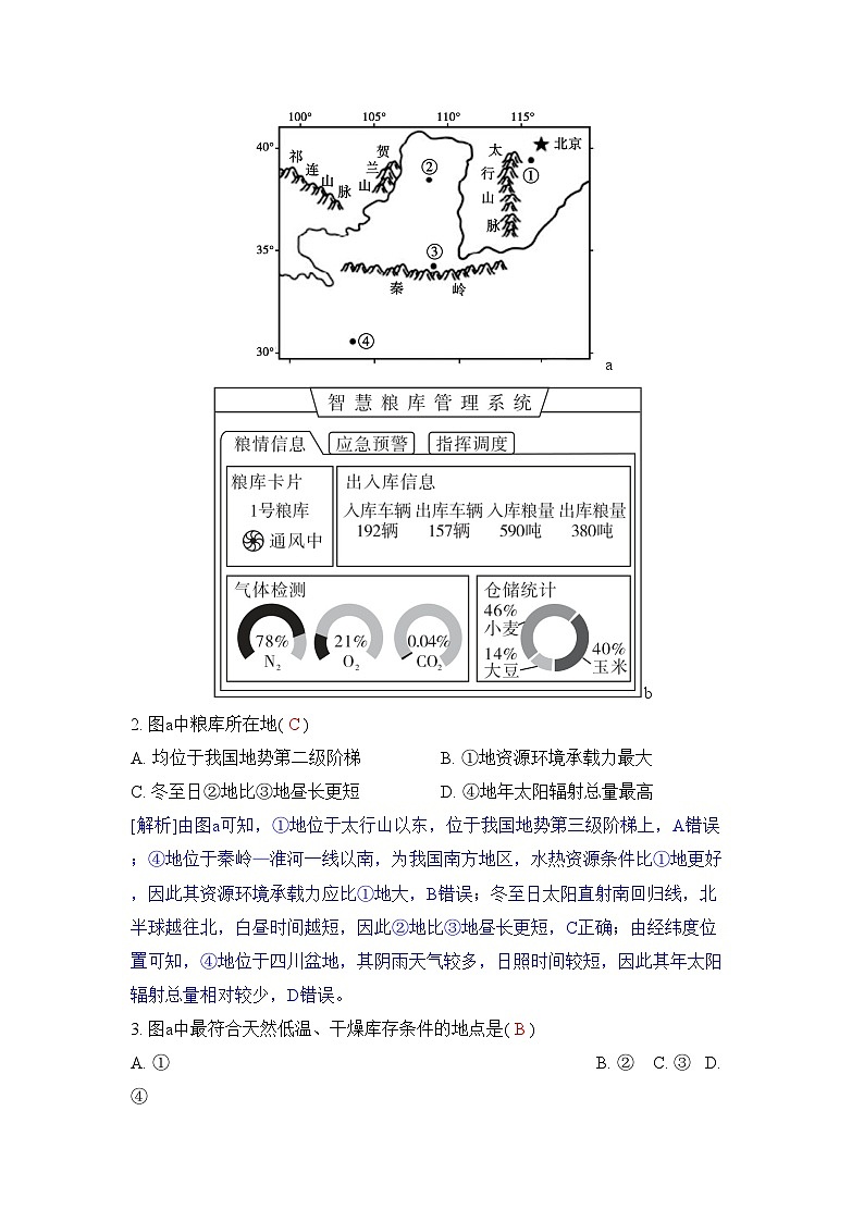 专题二十 资源与国家安全2024五年高考题分类训练（地理）02