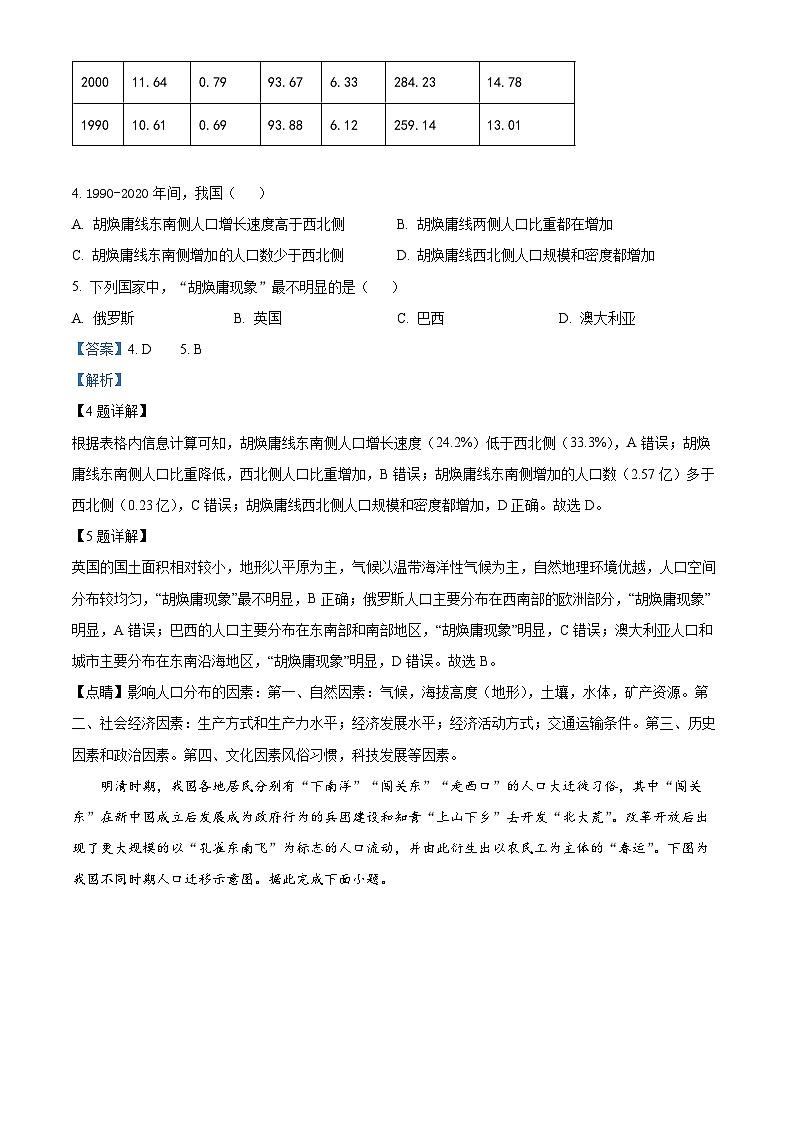 湖南省岳阳市岳阳县第一中学2023-2024学年高一下学期3月月考地理试题（解析版）第3页