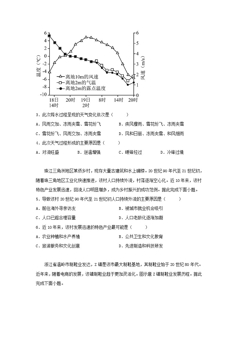 2023年广东普通高中学业水平选择性考试地理真题及答案02