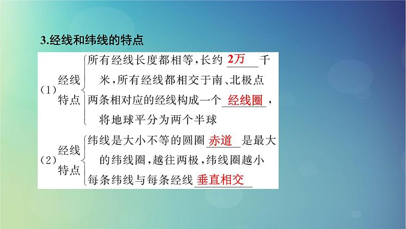 2025高考地理一轮总复习第1部分自然地理第1章地球和地图第1讲地球仪和地图课件07