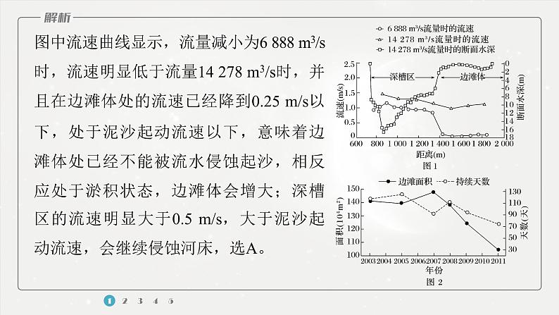 高考地理二轮复习专题三地球上的水　主题6　含沙量与输沙量课件PPT07