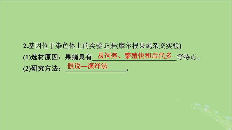 2025版高考生物一轮总复习必修2第5单元孟德尔定律和伴性遗传第3讲伴性遗传课件第6页