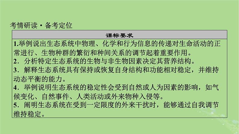 2025版高考生物一轮总复习选择性必修2第9单元生物与环境第4讲生态系统的物质循环信息传递及其稳定性课件第2页