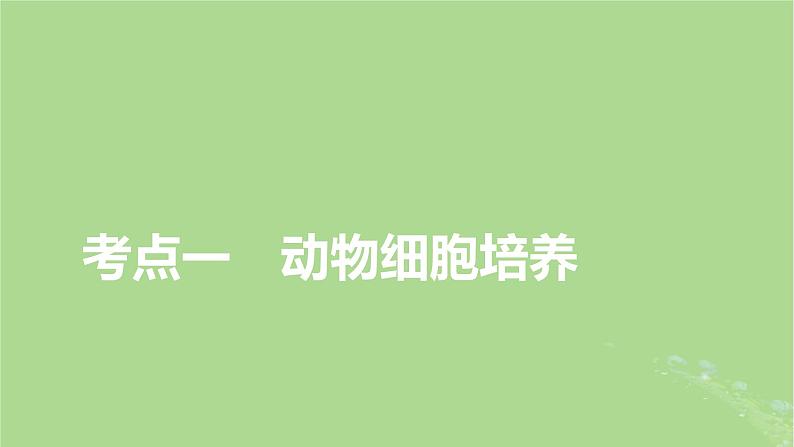 2025版高考生物一轮总复习选择性必修3第10单元生物技术与工程第4讲动物细胞工程课件第4页