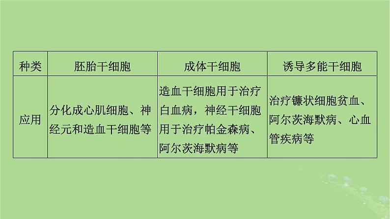 2025版高考生物一轮总复习选择性必修3第10单元生物技术与工程第4讲动物细胞工程课件第8页