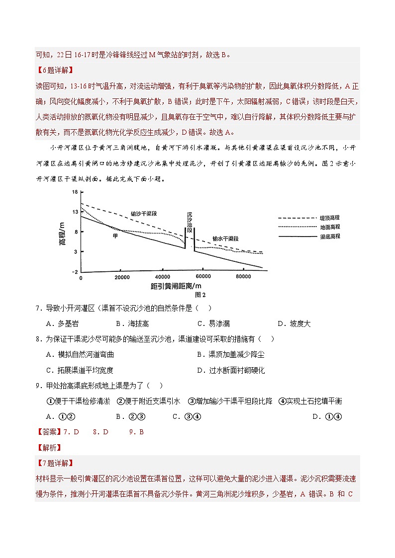 地理（福建卷01）（全解全析）第3页