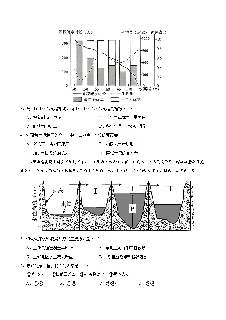 地理（新七省高考通用卷03）（考试版A4）第2页