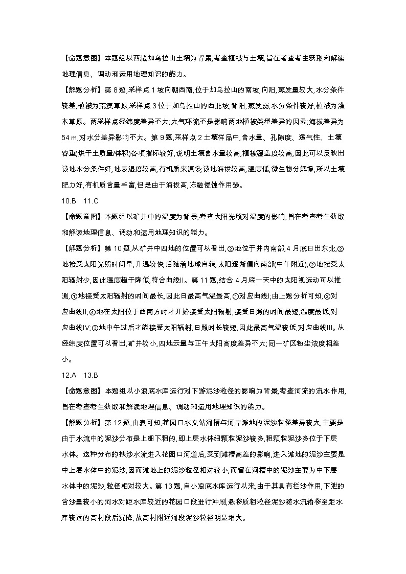 2024届河北省沧州市部分高中二模地理试题02