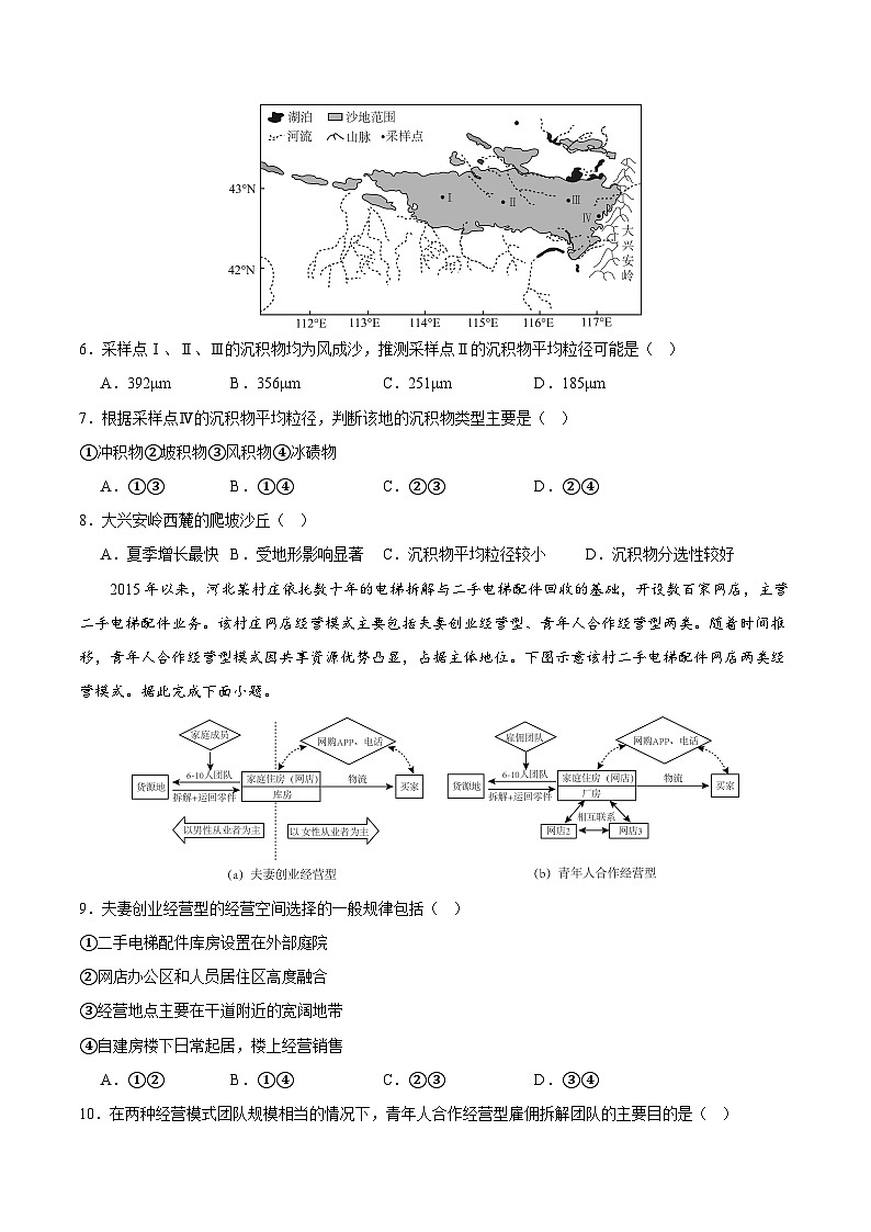 2024年高考押题预测卷—地理（山东卷01）（考试版）第3页