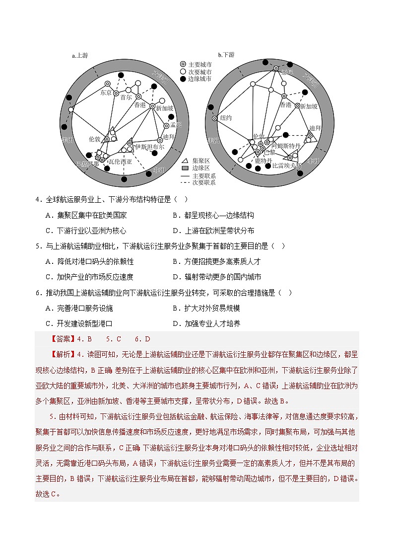 2024年高考押题预测卷—地理（全国卷02）（全解全析）第3页