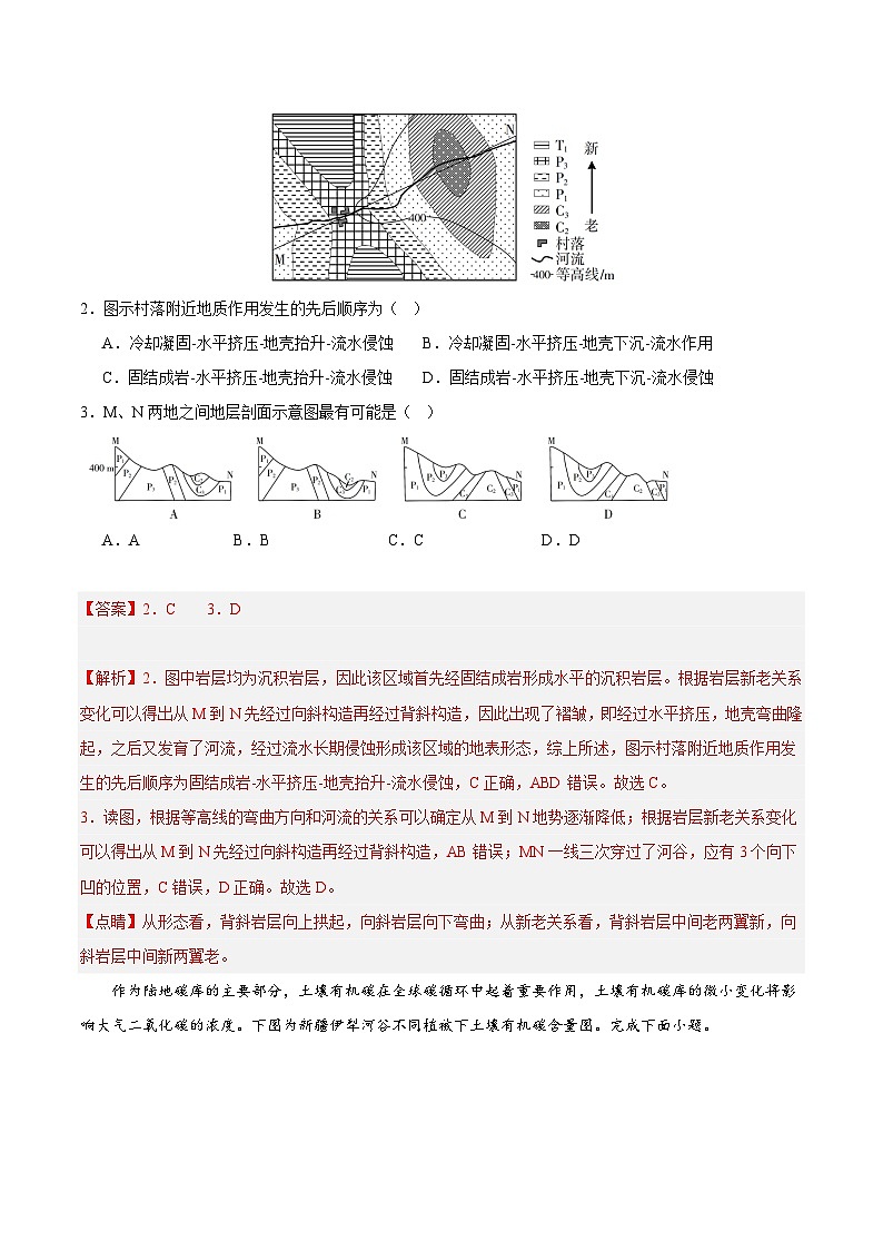2024年高考押题预测卷—地理（天津卷01）（全解全析）02