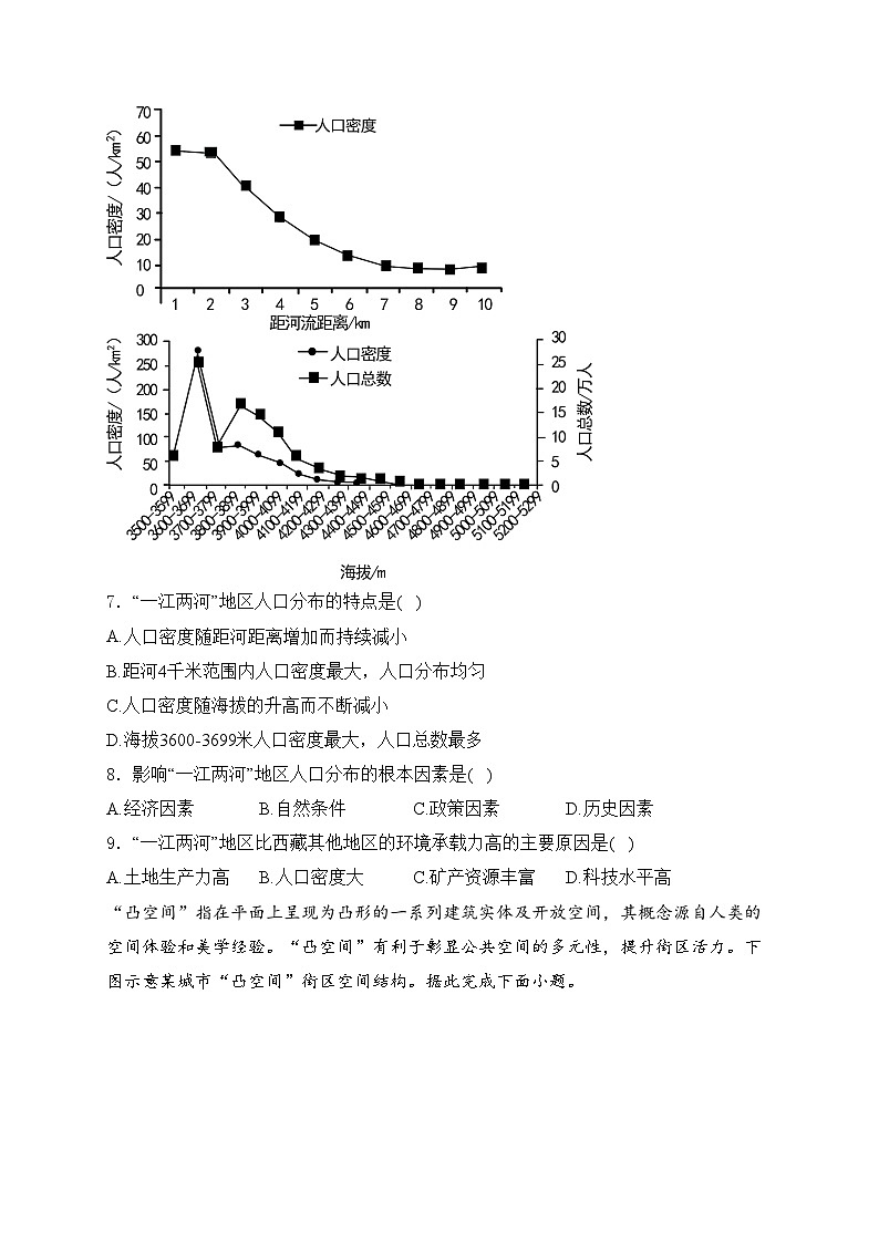 许昌高级中学2023-2024学年高一下学期4月月考地理试卷(含答案)第3页