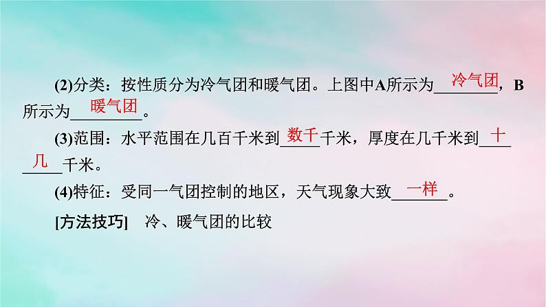 2025版新教材高中地理第3章大气的运动第1节常见天气系统第1课时锋与天气课件新人教版选择性必修1第5页