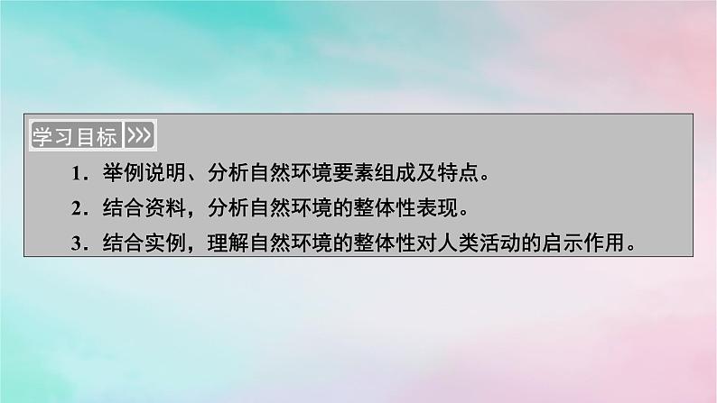 2025版新教材高中地理第5章自然环境的整体性与差异性第1节自然环境的整体性课件新人教版选择性必修102