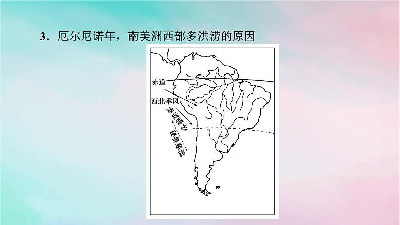 2025版新教材高中地理第4章水的运动微专题厄尔尼诺现象对南太平洋东西岸的影响课件新人教版选择性必修1第5页