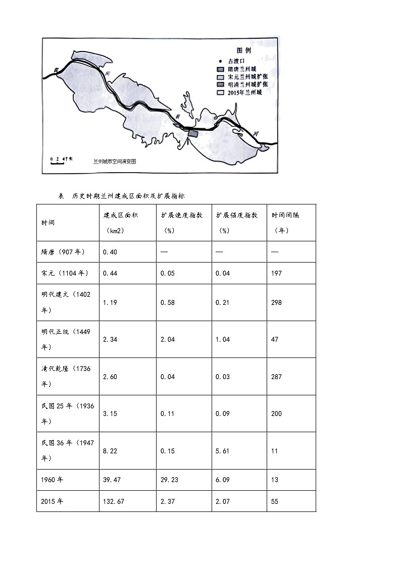 2024永州高三下学期三模地理试题含解析03