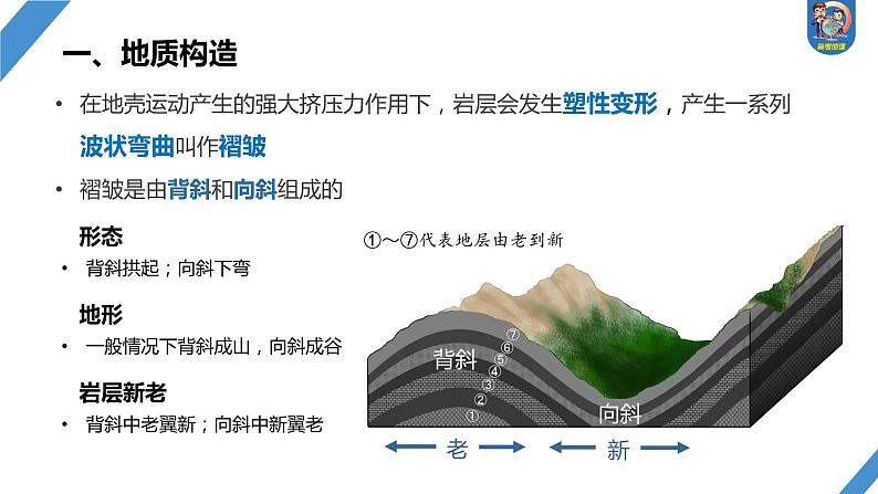 2024年高考地理一轮复习（新人教版） 第1部分  第5章 第2讲 课时26　地质构造与地貌第4页