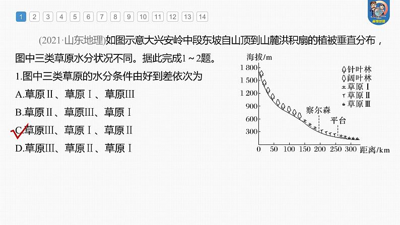 最新高考地理一轮复习（新人教版） 第1部分  第6章 第2讲 真题专练【课件+讲义+练习】02