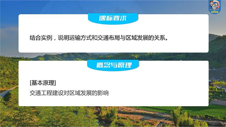 最新高考地理一轮复习（新人教版） 第2部分　第4章　课时55　交通运输布局对区域发展的影响【课件+讲义+练习】02