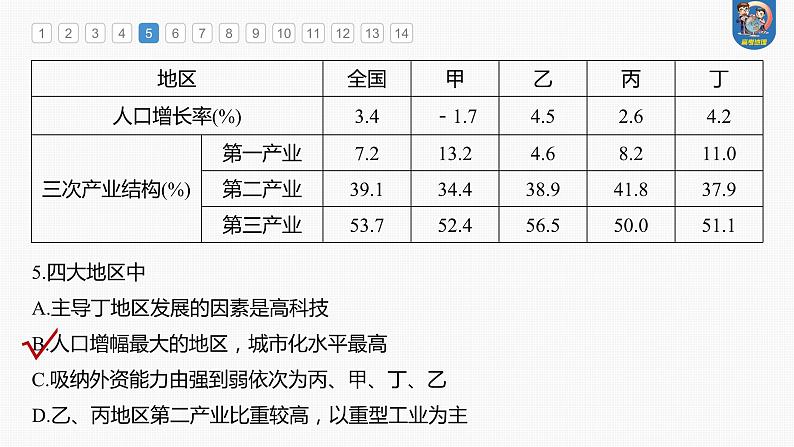 2024年高考地理一轮复习（新人教版） 第3部分　第1章　真题专练第8页