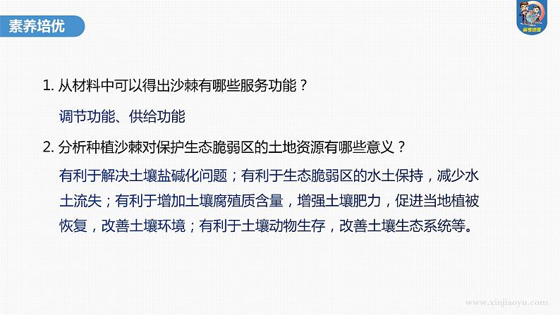 2024年高考地理一轮复习（新人教版） 第4部分　第1章　课时69　自然环境与人类社会第8页