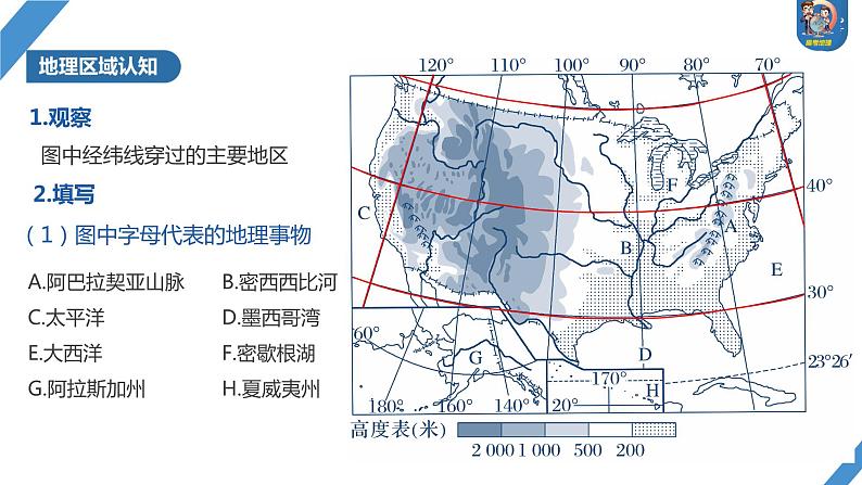 最新高考地理一轮复习（新人教版） 第5部分　第1章　第2讲　课时83　美国　巴西【课件+讲义+练习】04