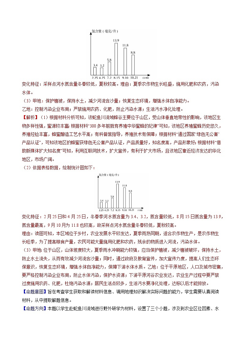 专题08 农业（解析版）第3页