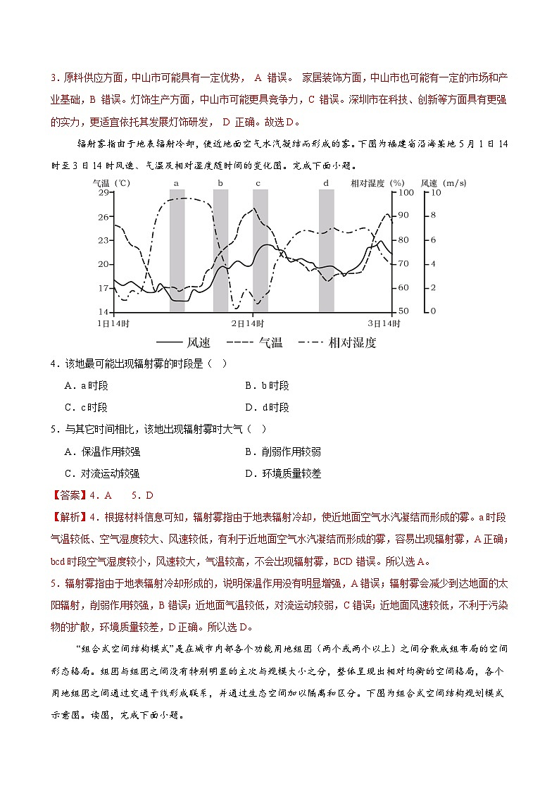 卷B-2024高考地理冲刺压轴卷（福建专用）(解析版)第2页