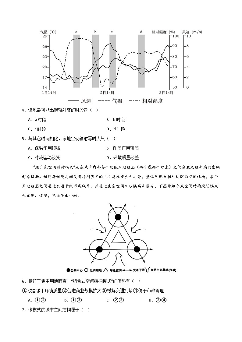 卷B-2024高考地理冲刺压轴卷（福建专用）(考试版)第2页