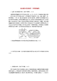 新教材2024高考地理二轮复习综合题专项训练四作用措施类含答案