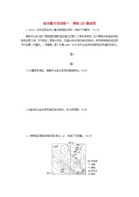 2024高考地理二轮复习综合题专项训练1特征(点)描述类含答案