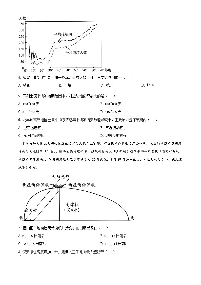 2022年新高考福建地理高考真题解析-全国高考真题解析（参考版）02