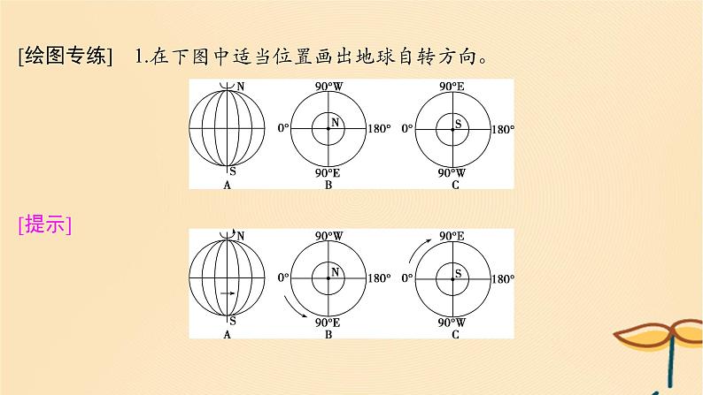 2025届高考地理一轮总复习第一模块自然地理第二章宇宙中的地球第5讲地球自转的地理意义课件05