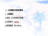 中圖版高中地理必修第一冊第1章第1節(jié)第2課時太陽輻射、太陽活動對地球的影響課件