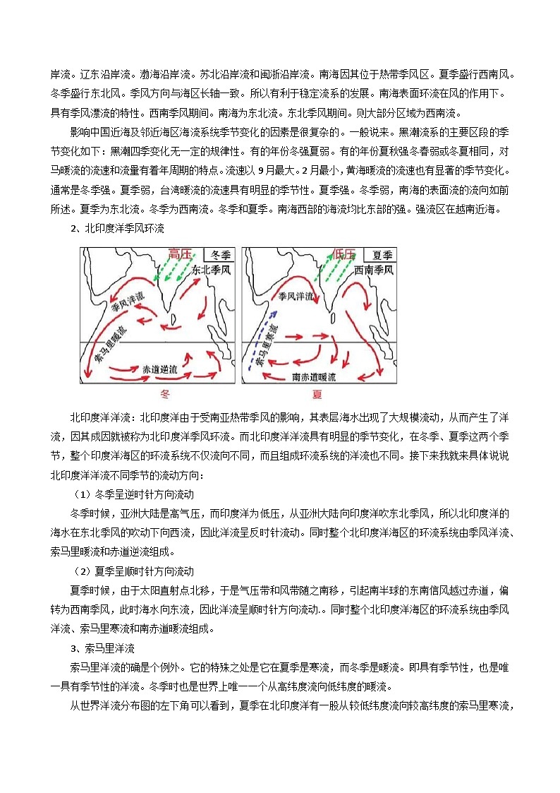 专题16特殊洋流-2024年高考地理三轮专题复习（全国通用）（原卷版）第3页