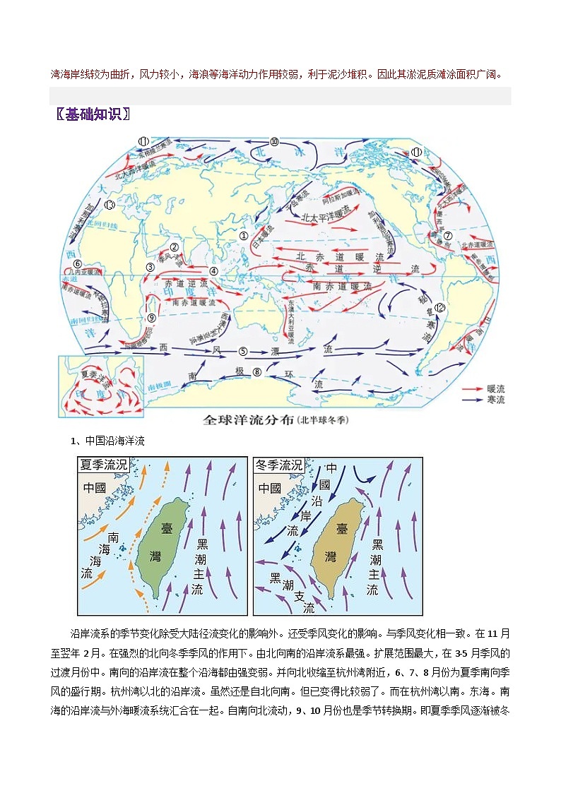 专题16特殊洋流-2024年高考地理三轮专题复习（全国通用）（解析版）第2页