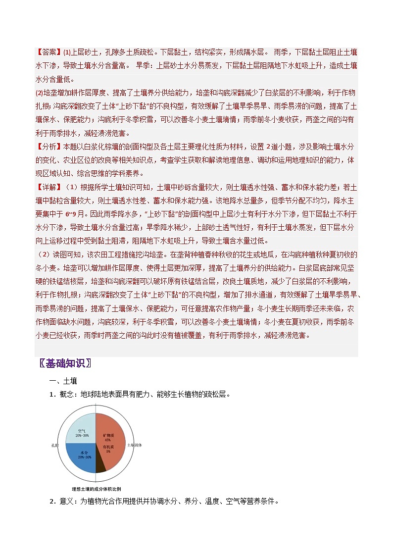 专题22土壤与环境-2024年高考地理三轮复习（全国通用）（解析版）第2页
