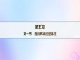 2025年高中地理第5章第1节自然环境的整体性分层作业课件新人教版选择性必修1