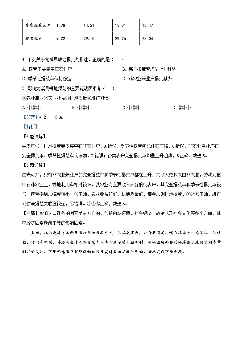 贵州省遵义市2023-2024学年高二下学期6月月考地理试题03