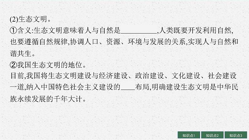 2025届人教新高考高三地理一轮复习课件第20章保障国家安全的资源、环境战略与行动第6页