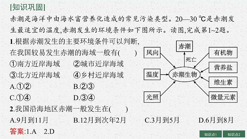 2025届人教新高考高三地理一轮复习课件第1讲人类面临的主要环境问题与可持续发展第8页